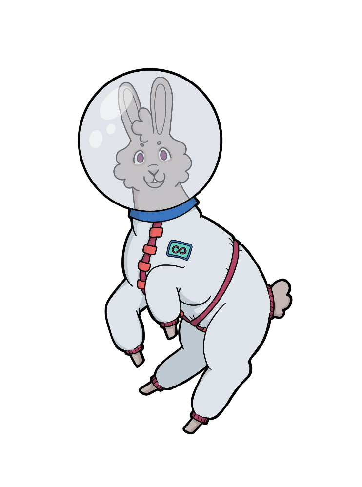 Llama in space